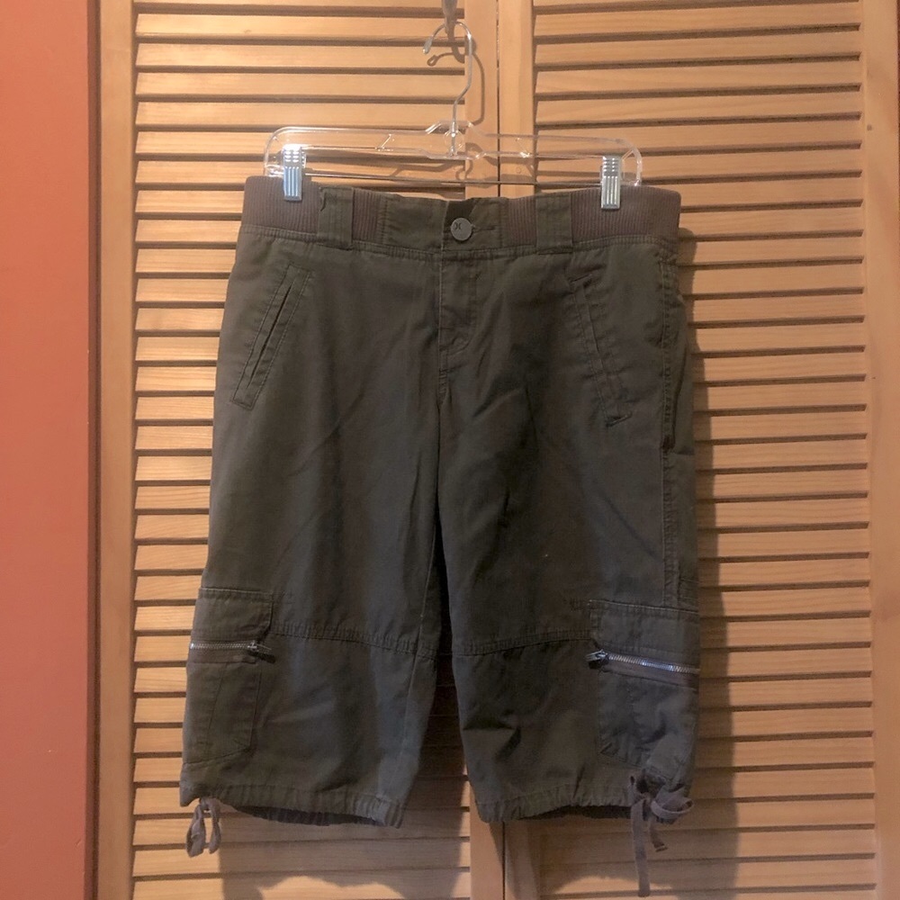 Women’s Brown Cargo Shorts